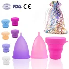 Менструальная чаша, медицинский силиконовый материал, 5 шт.