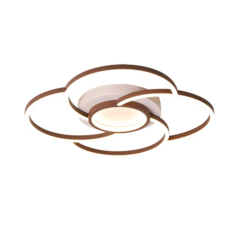 Современный Круглый Крытый светодиодная лампа для потолка светильники гостиной