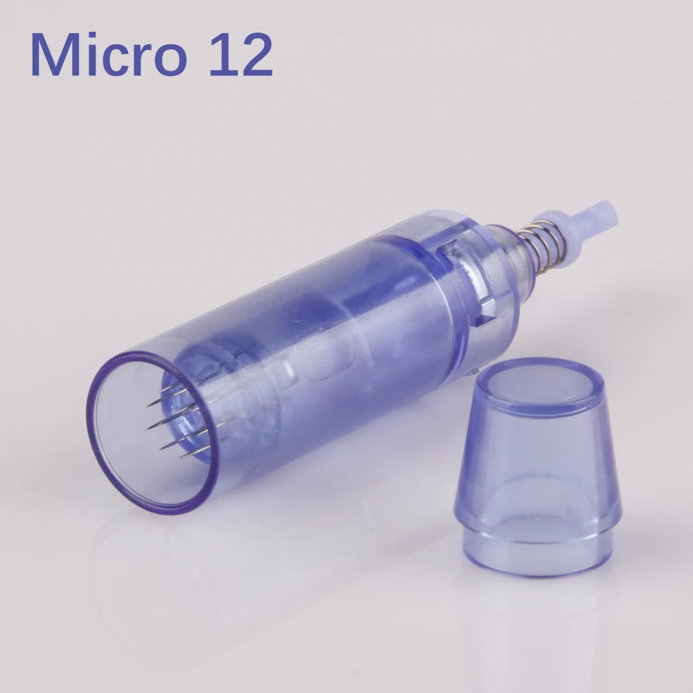 20pcs/lot Tattoo Cartridge Needle Electric Auto Microneedle Rotary needle for Dr.pen tattoo Machine tips Bayonet Mount - купить по