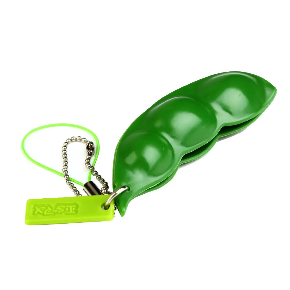 Бобы сжимаемые бриллианты с брелоком бесконечные эдамамы выражение горошина