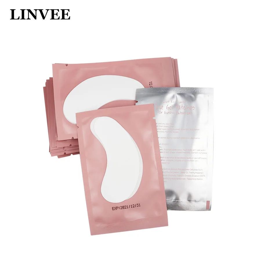 Накладные ресницы глазные гель патчи 10/20/50 пар гидрогелевые наклейки для