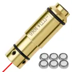 Патроны тактические лазерные 9 мм 380ACP 40S  W, коллиматорные патроны для тренировок, красная точка, 9 х19 мм