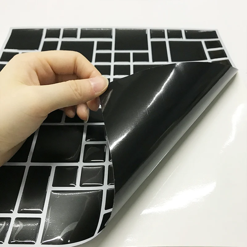 10 шт. самоклеящаяся мозаичная настенная плитка наклейка Backsplash Сделай Сам декор