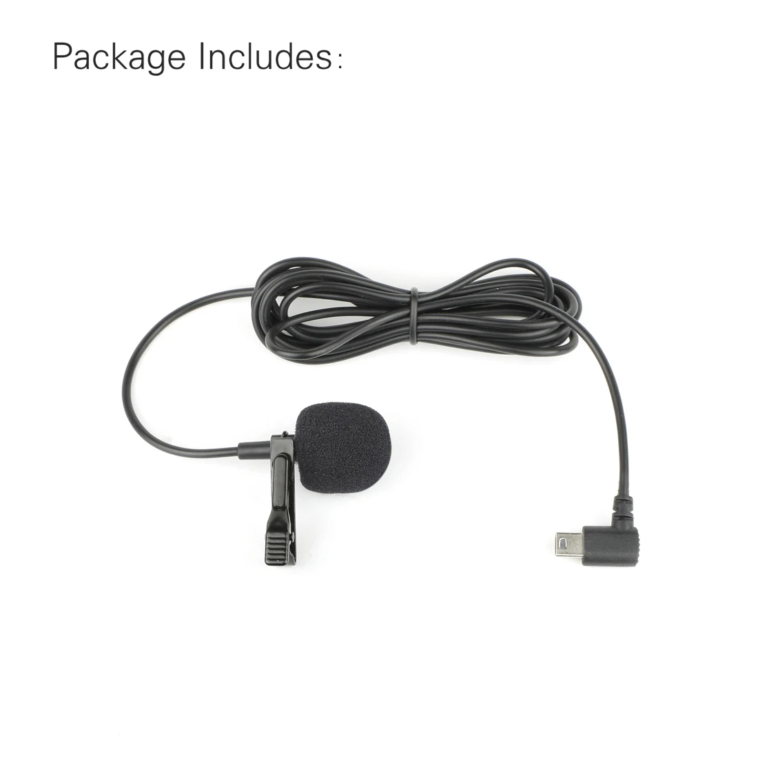 2M Microphone QIUNIU 2 м внешний микрофон со стандартной рамкой крепление защитный корпус чехол для GoPro Hero 3 3+ 4 Go Pro 4 аксессуары - Цвет: 2M Microphone