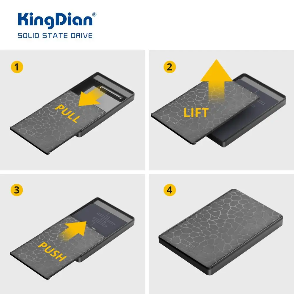 KingDian SSD 120 ГБ 240 480 1 ТБ внешний твердотельный накопитель 128 ГБ 256 ГБ 512 Гб SSD жесткий диск SATA HDD 2,5 ''Внешние накопители