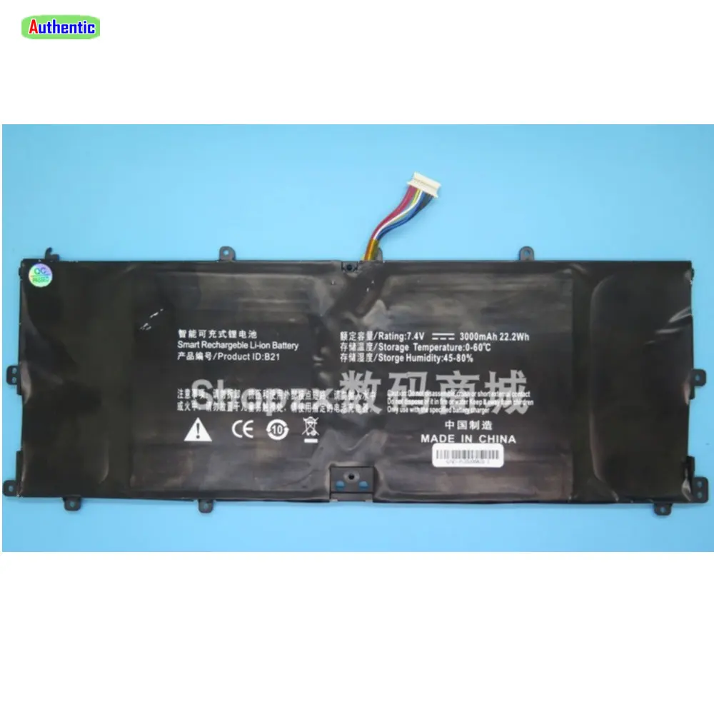 

95% Новый 7,4 V 22.2wh 3000mAh оригинальный размер батареи для HIPAA Bayu Poseidon S1 14 15,6 дюймовый Аккумулятор ноутбука