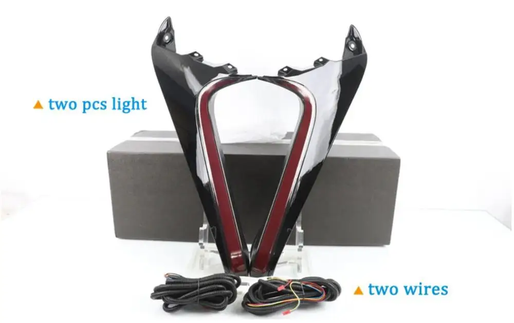 

2pcs car bumper tail light RAV 4 RAV4 taillight 2020~2021y LED car accessories Taillamp RAV4 rear light
