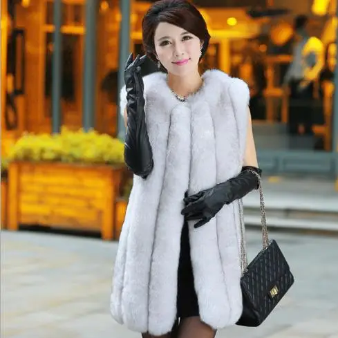 Кисть из меха норки Для женщин пальто 2020 зимнее с искусственным лисьим мехом