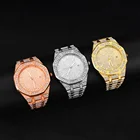 Мужские часы в стиле хип-хоп, роскошные кварцевые наручные часы с датой и фотоэлементами для женщин и мужчин, мужские часы, ювелирные изделия