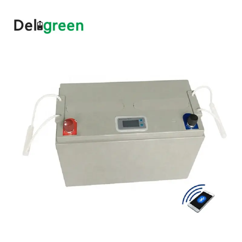 12V 100AH Lithium 3.2V LiFePO4 Battery pack for Solar Energy storage system Electric Boat Yatch with Led display | Электроника