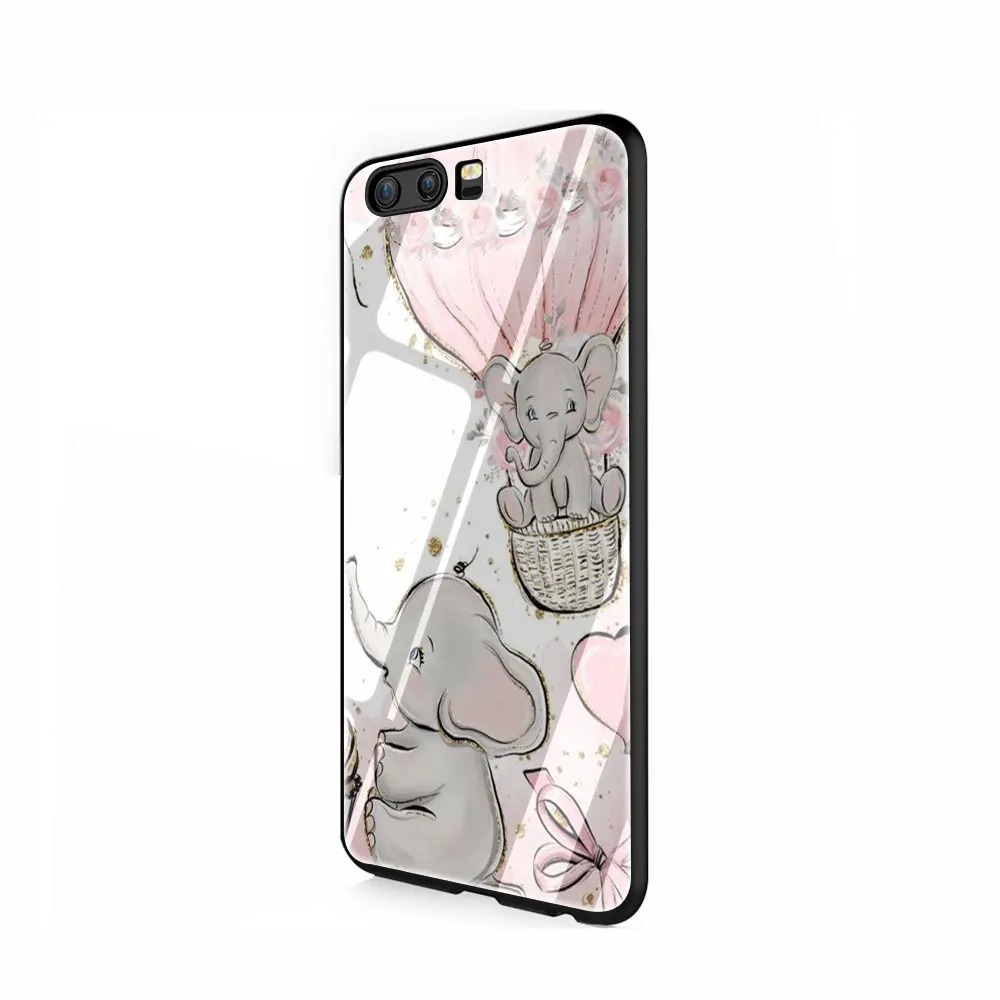 G6 Милый чехол из закаленного стекла Dumbo чехол для Huawei P10 P20 P30 mate 20 Honor 9 10 Lite Pro 7A 8X P Smart - Цвет: G6