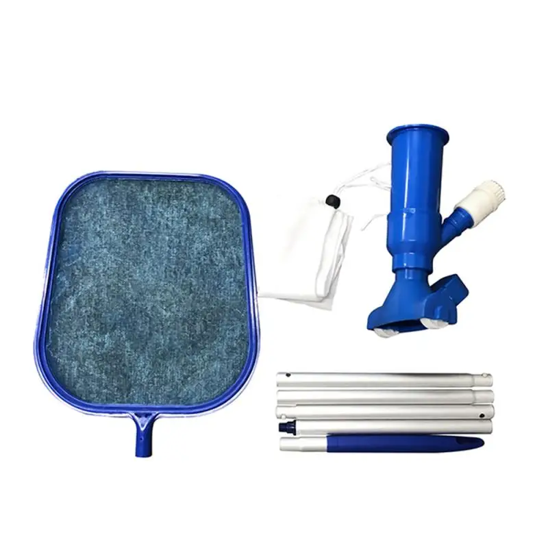 Мини пылесос для бассейна спа пруда с щеткой мешком и 4 дюймовым
