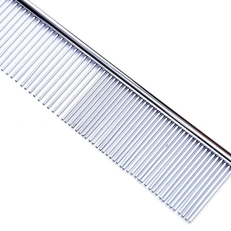 Расческа для домашних животных щетка из нержавеющей стали длинная толстая