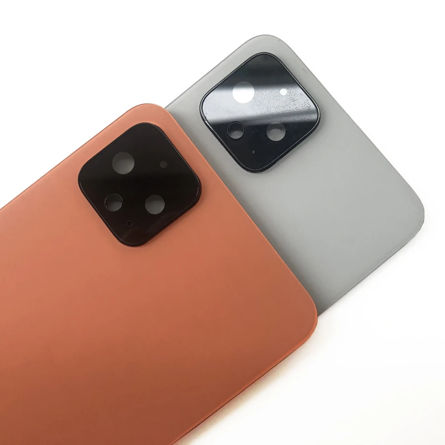 100% оригинальная крышка батарейного отсека для Pixel 4 задняя стеклянная дверь чехол