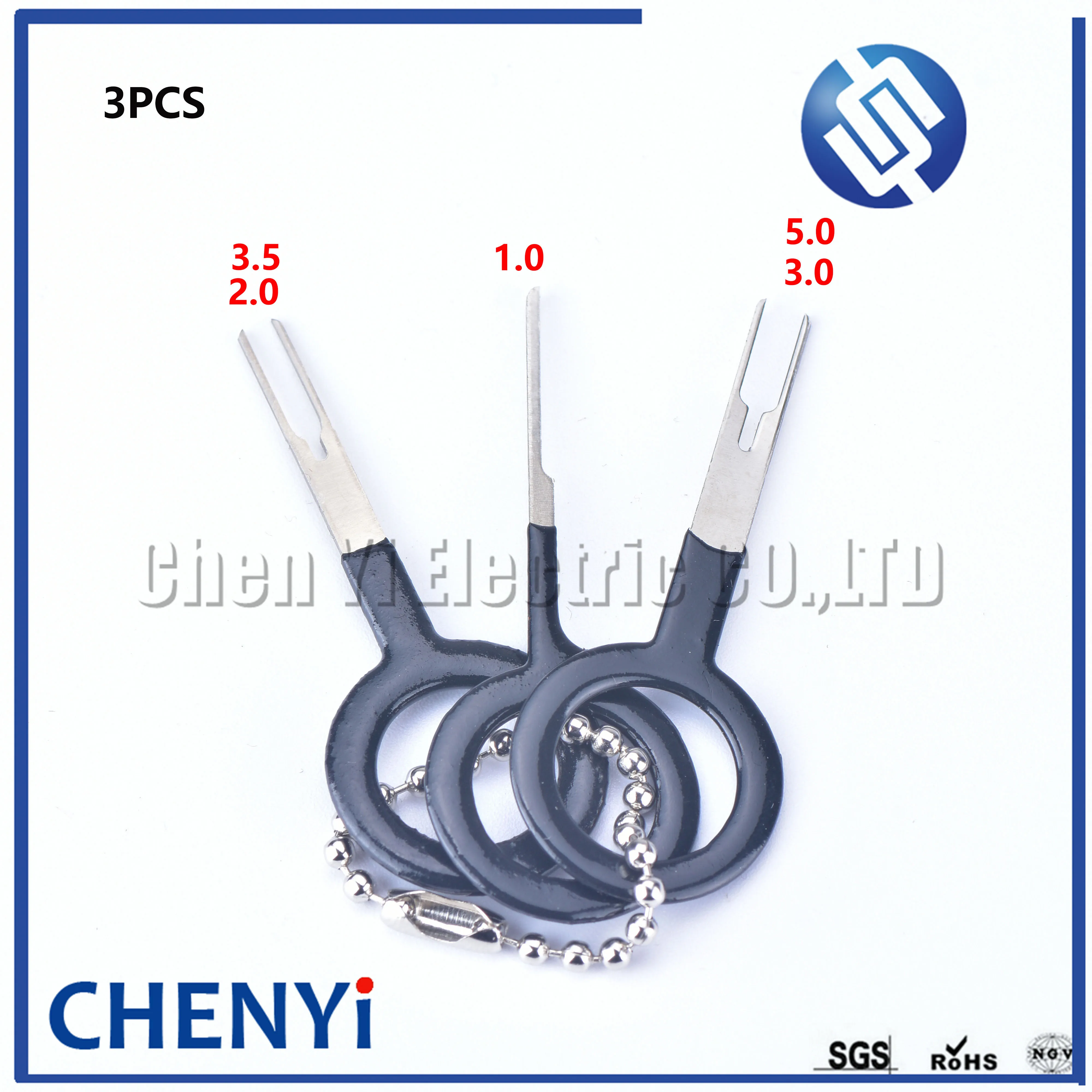 

3 шт., набор инструментов для снятия автомобильной вилки, набор инструментов для извлечения штифтов, игольчатый разъем, игольчатый выталкиватель, инструмент для извлечения клемм