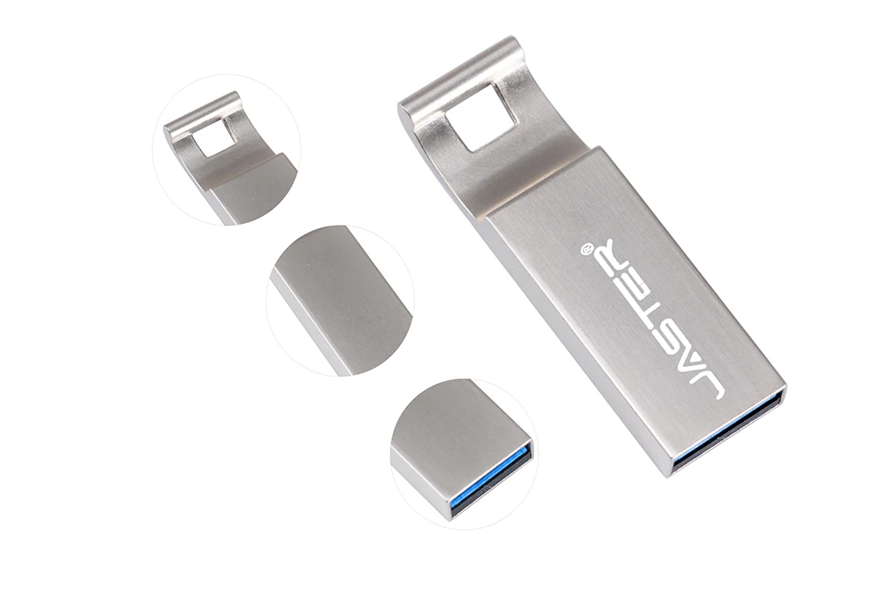 JASTER USB 3,0 Металл 64 ГБ 32 ГБ USB флеш-накопитель 16 ГБ 4 ГБ флеш-накопитель USB флешка Металл реальная емкость(более 10 шт. бесплатный логотип