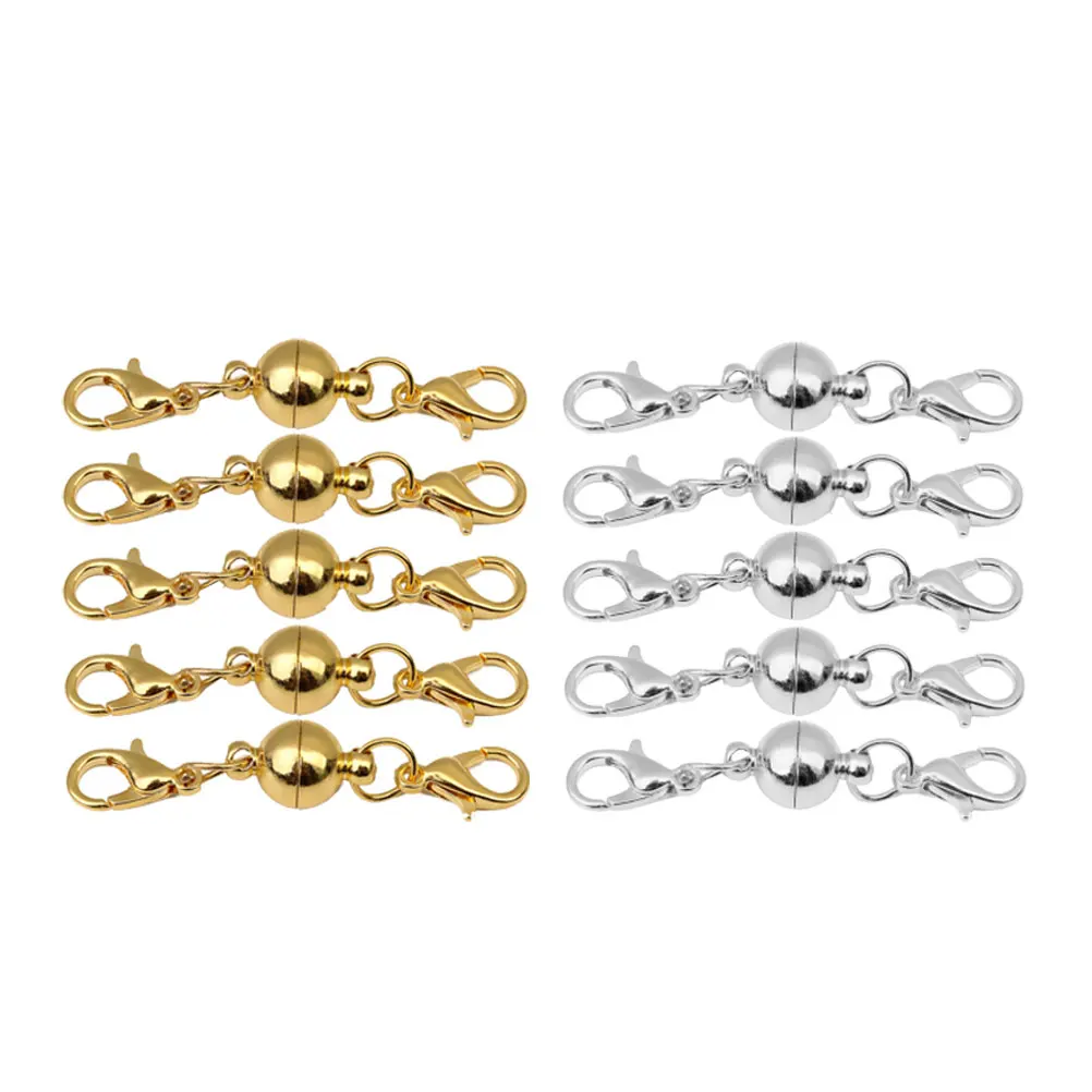 10 шт соединитель для браслета ожерелья медная застежка омаров кожаного шнура