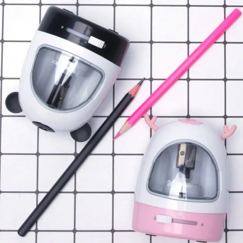 

Cartoon Electric Pencil Sharpener Multi-function Automatic Pencil Sharpener Stationery School Supplies