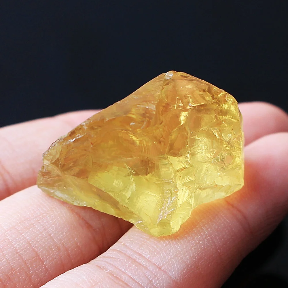 Натуральный желтый цитрин кварцевый кристалл коллекция восстанавливающий