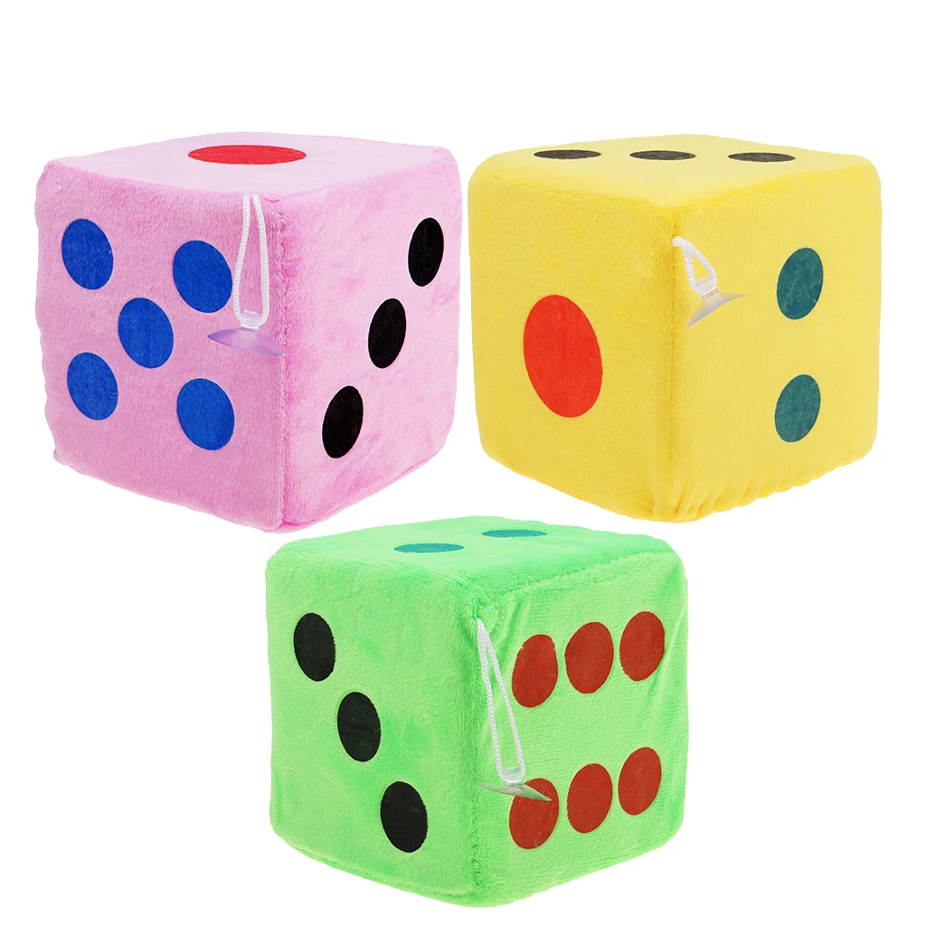 1x Sponge Dice Dot Playing for Math Teaching Vent Toy Soft Toys | Спорт и развлечения