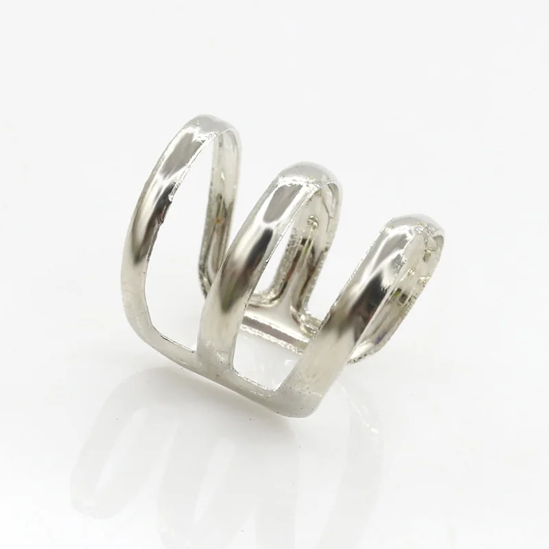 Женские маленькие Серьги-клипсы без пирсинга серебристые металлические в стиле