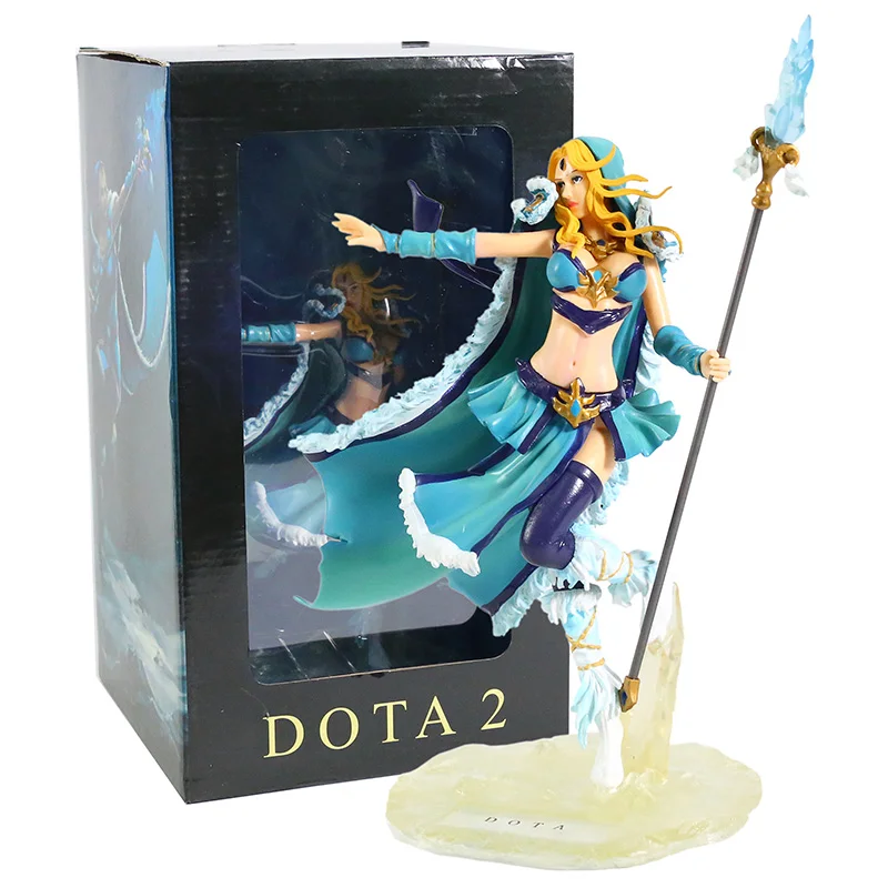 DOTA 2 Хрустальная девушка ПВХ фигурка Коллекционная модель игрушка 20 см|model toy|crystal