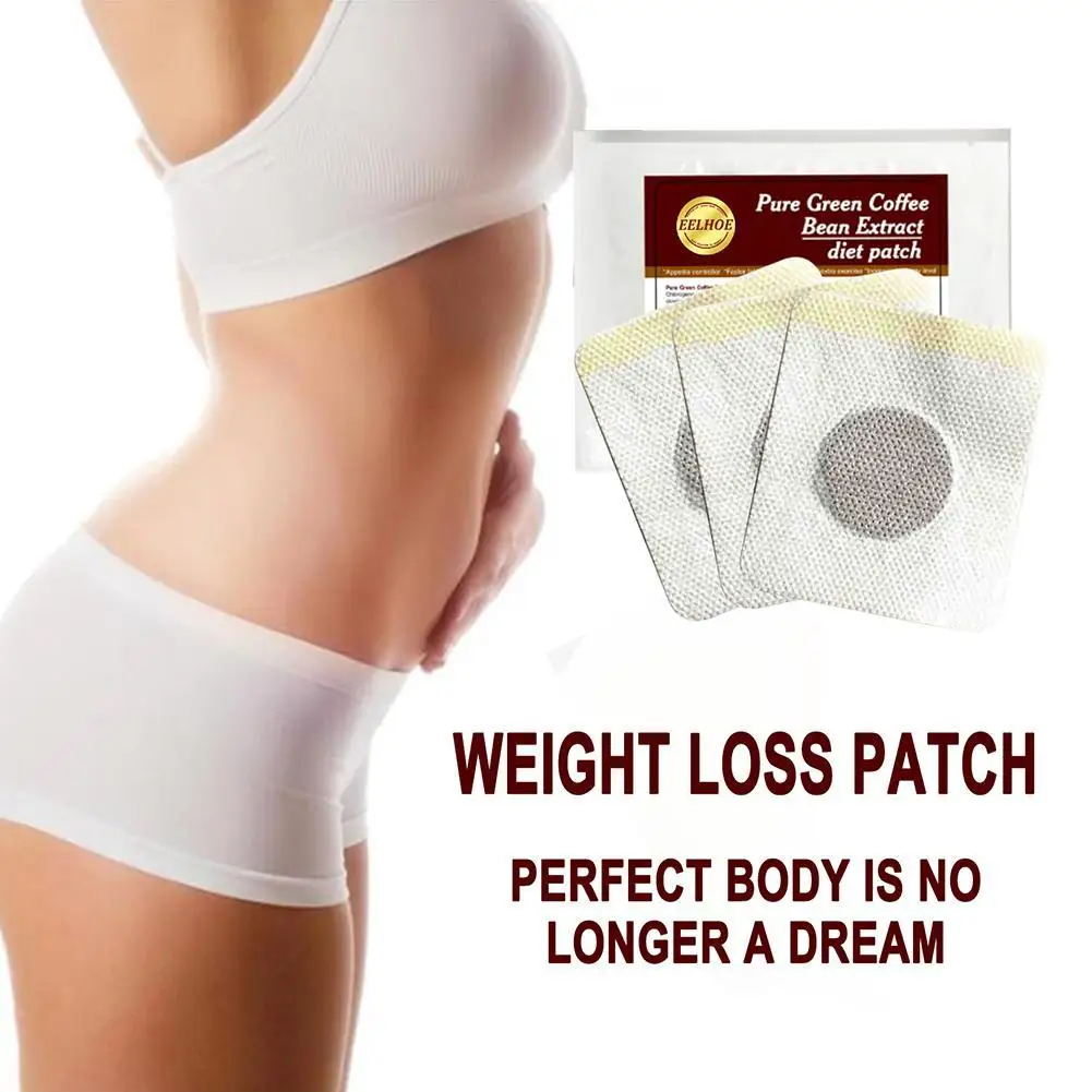 Наклейка для похудения пластырь потеря веса сжигание жира экстракт зеленых