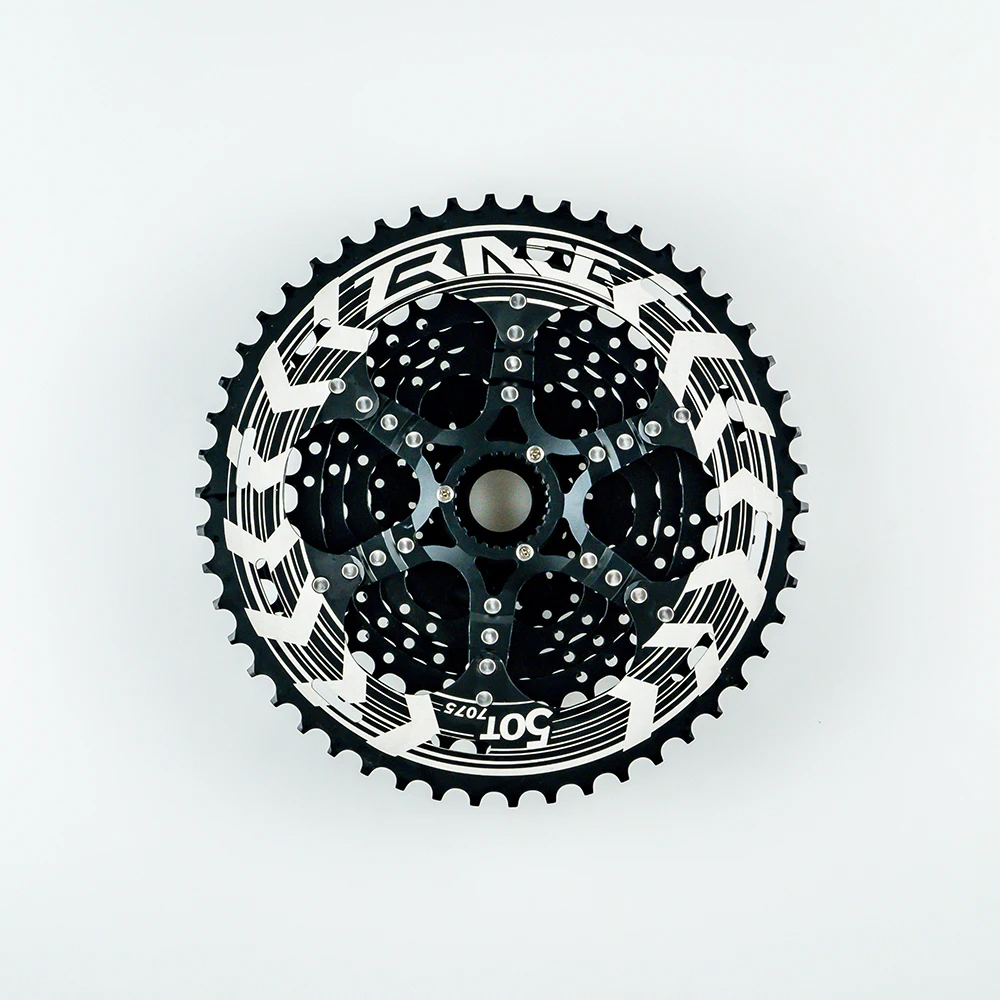 Фото Кассета ZRACE ALPHA Black 12 s Micro spline, 12-скоростная, для горного велосипеда 10-50T -Black, для Microspline Freehub,M9100, M8100, M7100 №4