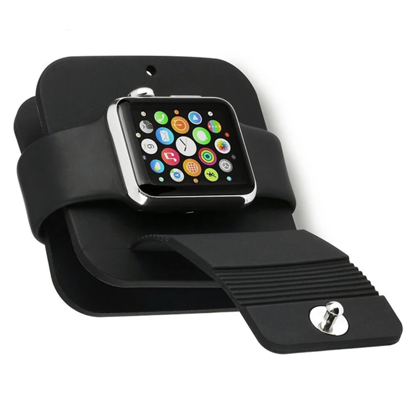 Силиконовый зарядный кабель для Apple watch 4 3 2 1 подставка намотки док станции