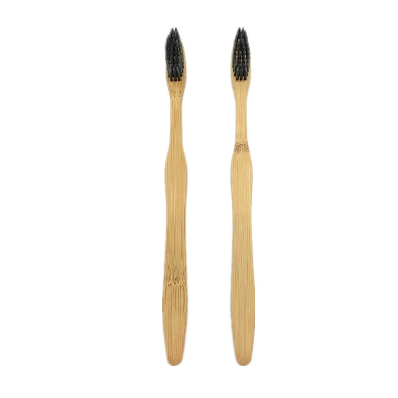 Экологичная бамбуковая зубная щетка с средней щетиной биоразлагаемая