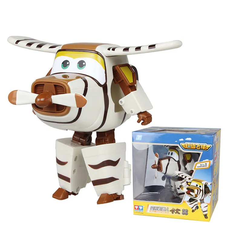 

Big!!!15cm ABS Deformation Airplane Robot Action Figures Transformation toys for children gift Brinquedos