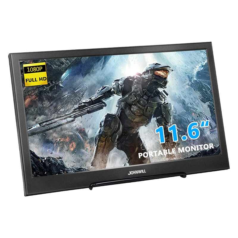 1920X1080 ips 11,6 дюймов портативный монитор двойной мини HDMI PS3 PS4 Xbox360 игровой дисплей для Raspberry Pi Windows 7 8 10 USB5V Мощность