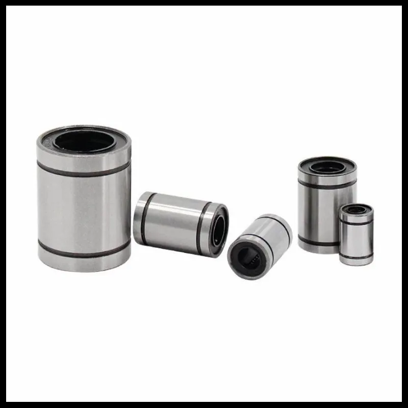 1-4pcs LME8UU LME12UU LME16UU LME20UU Linear Ball Bearing Bushing CNC Linear Bearings For Rods Liner Rail Linear Shaft Parts