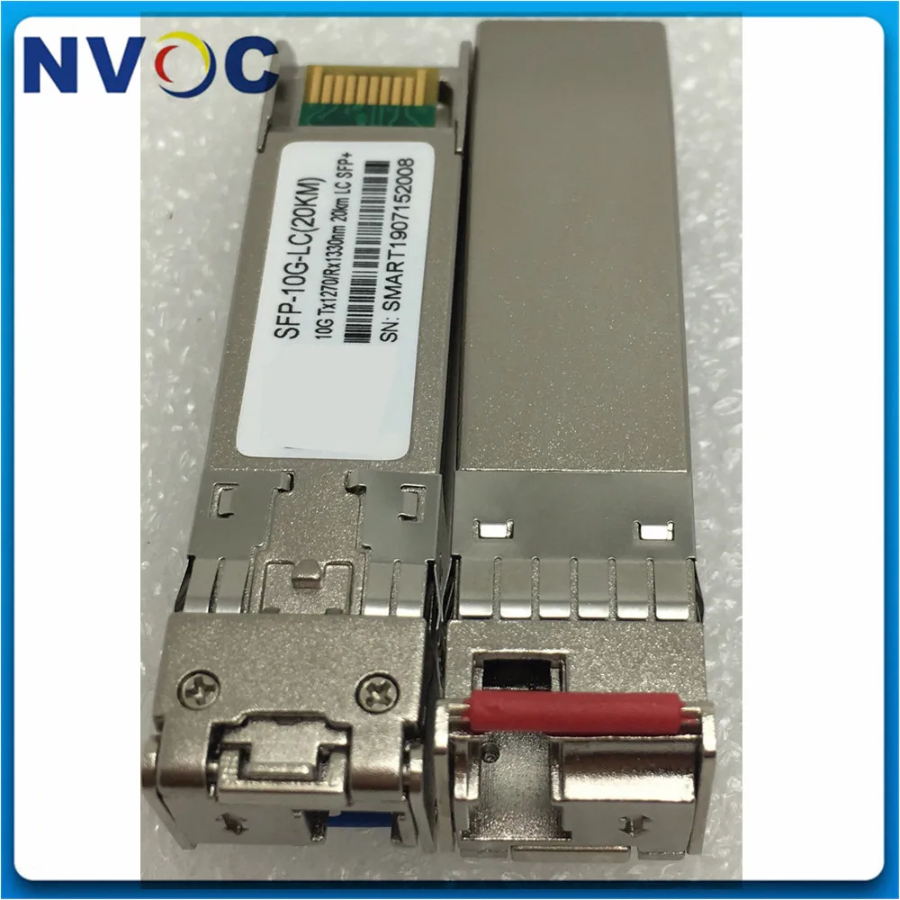 5 пар 10G BIDI 20KM 1270/Нм одноволоконный LC SFP 10KM GIBC WDM + волоконный модуль трансивер |