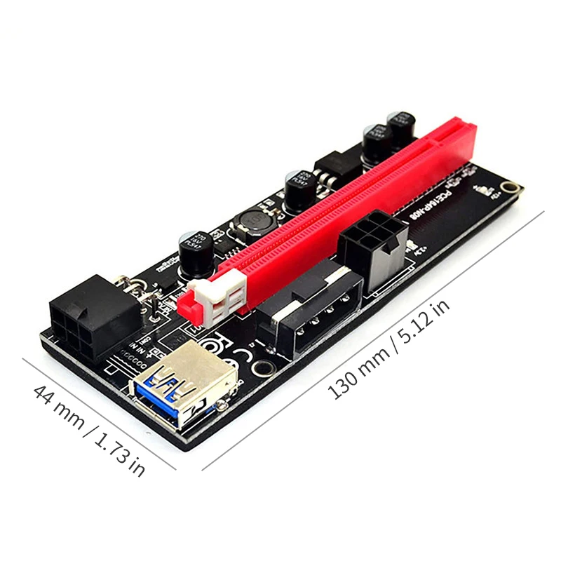 6 шт ver009s usb 30 pci e ver 009s экспресс 1x 4x 8x 16x удлинит