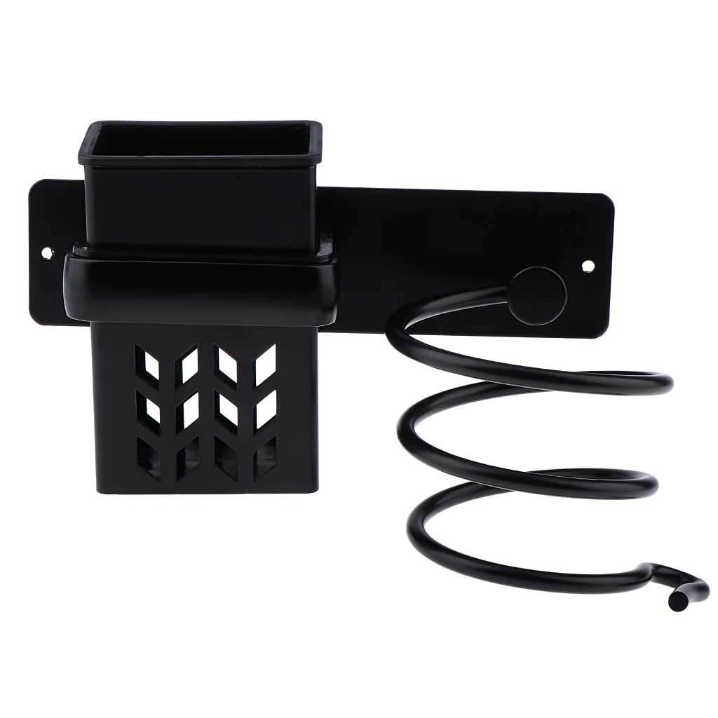 

Hair Dryer Organizer Wall Mount Hanging Rack Hair Styling Stand Organizer