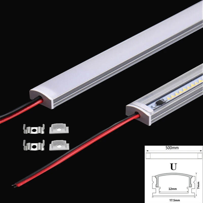 12 В постоянного тока 50 см 20 дюймов Светодиодная лента SMD5730 36 светодиодов U