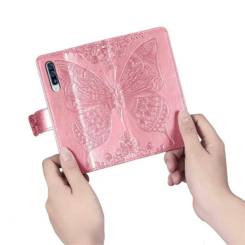 

Butterfly Flip Case For Samsung Galaxy S10 S9 S8 Plus S7 Edge A10s A20e A30S A40 A50 s A70 A80 J2 Core A8 J6 J4 Plus 2018 Cover