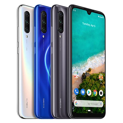 Глобальная версия Xiaomi Mi A3 Смартфон 4 Гб 64 Гб 32 МП селфи Android One Snapdragon 665 48 МП 4030 мАч 6,0" Встроенный экран Fingerprient