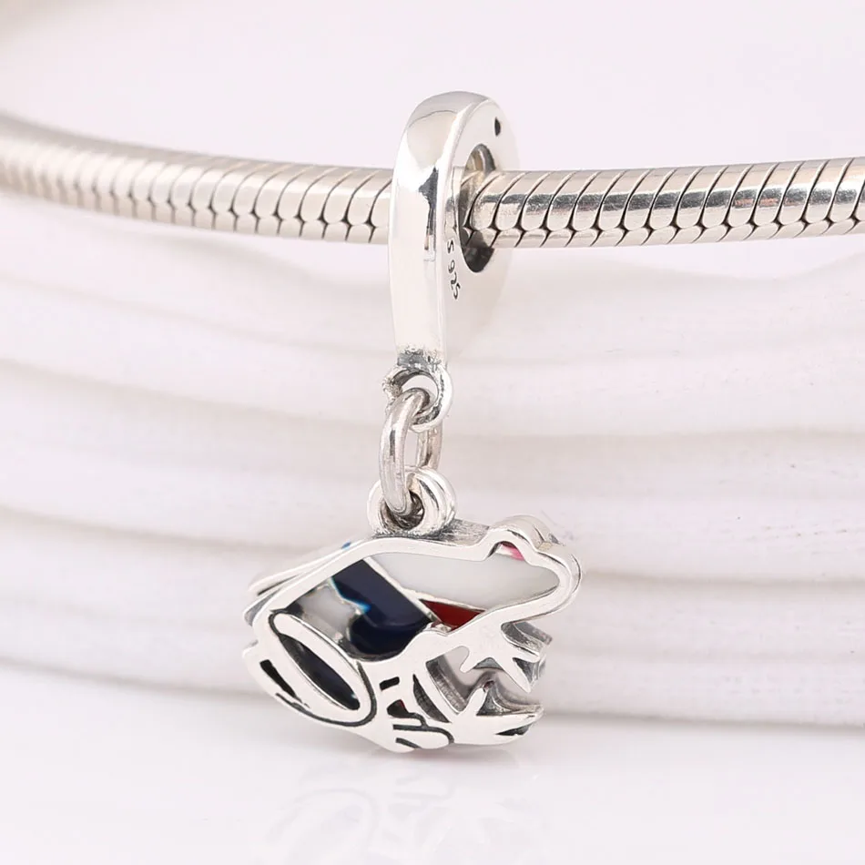 

S925 Серебряные DIY ювелирные изделия, смешанные модели лягушки, подвески, подходят для женского браслета, браслет