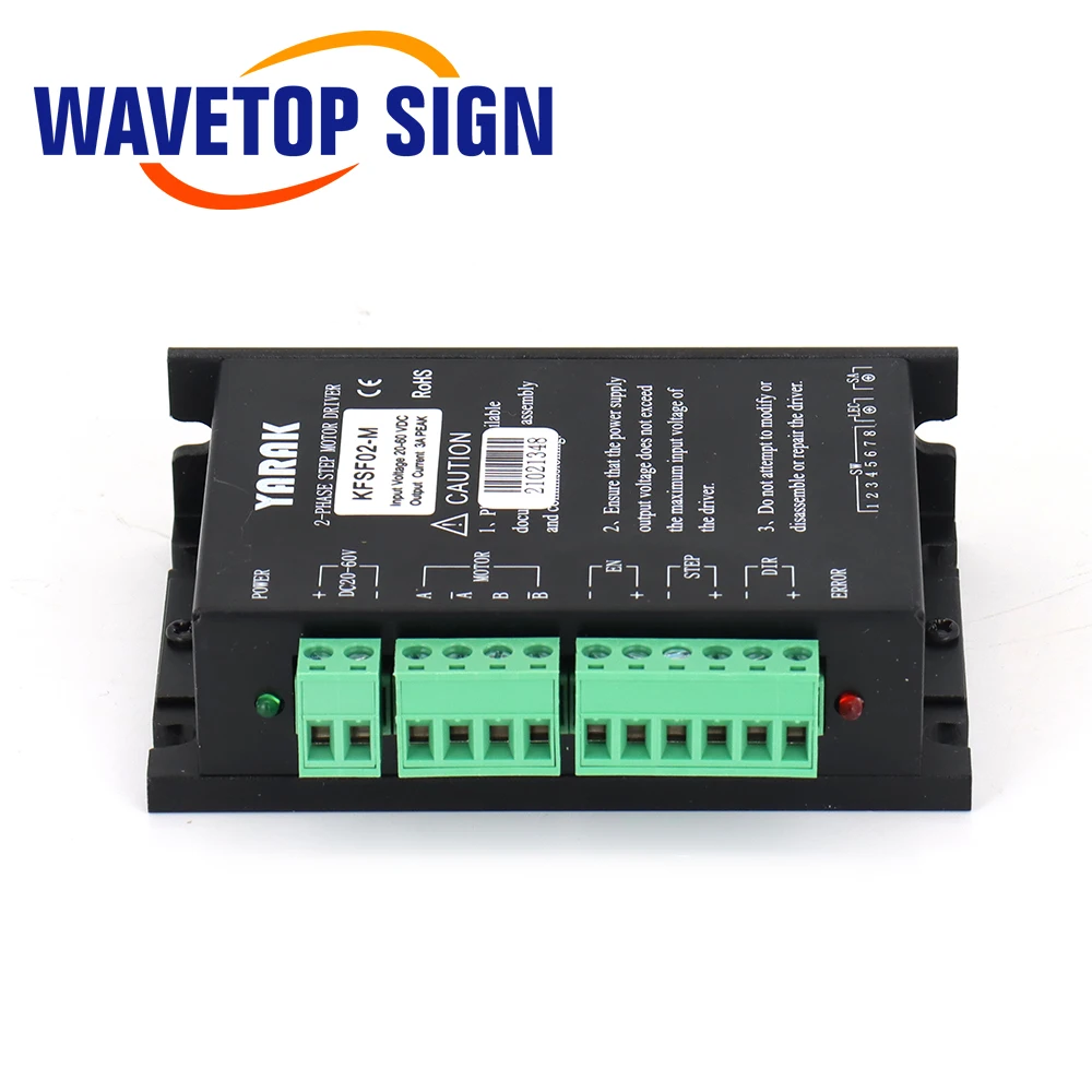 WaveTopSign Yueming Драйвер шагового двигателя YARAK KFSF02 M вместо Y2S3060 для Лазерная