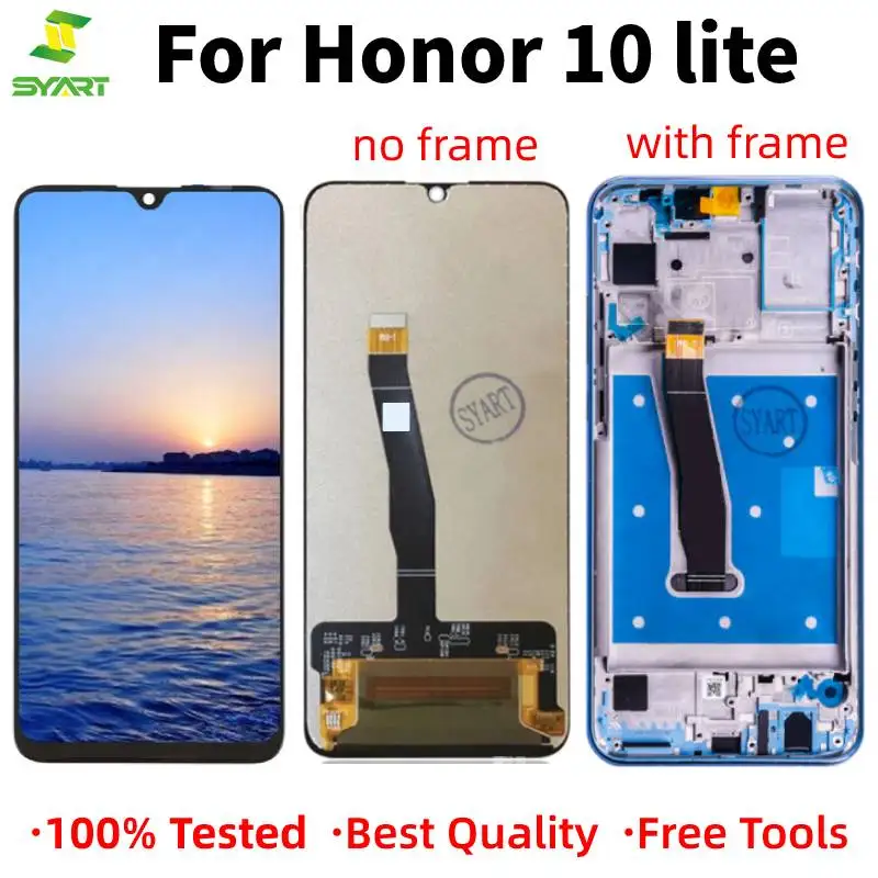 ЖК дисплей для Huawei Honor 10 Lite 6 21 дюйма сенсорный экран в сборе с рамкой lite 10i