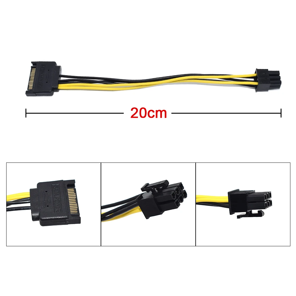 1-10 шт. новейший VER009S USB 3.0 PCI-E Райзер VER009C PLUS VER010-X Express 16x адаптер pcie карта SATA 15pin до 6pin