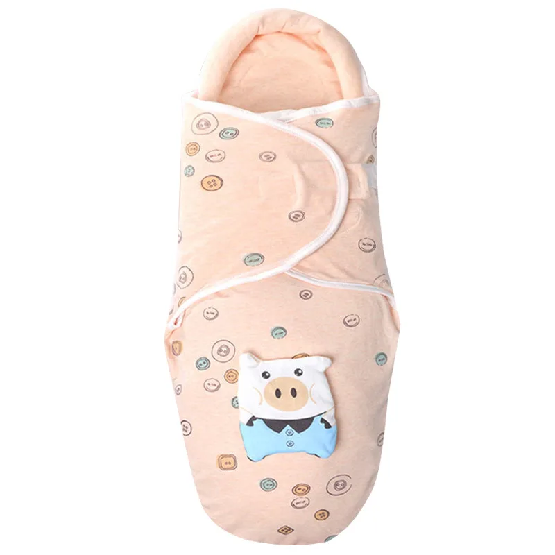 

Neck-protection Baby Babies Anti-shock Sleeping Bag Newborn Baby Care Flat Head Pillow Blanket Swaddles Cotton Wrap