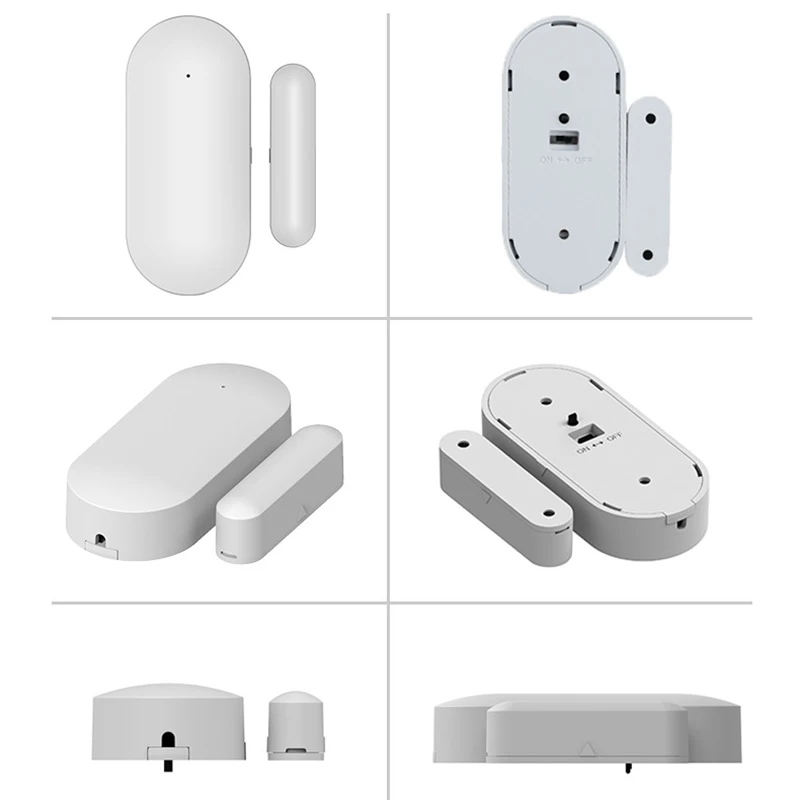 

Смарт-детекторы открывания/закрытия дверей, совместимые с Alexa Google Home Smart tLife APP, бесплатный индивидуальный логотип