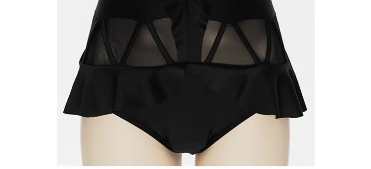 

2020 Swimsuit female conjoined Korean sexy backless small chest gathered swimwear lace cover belly swimwear hot spring bikini