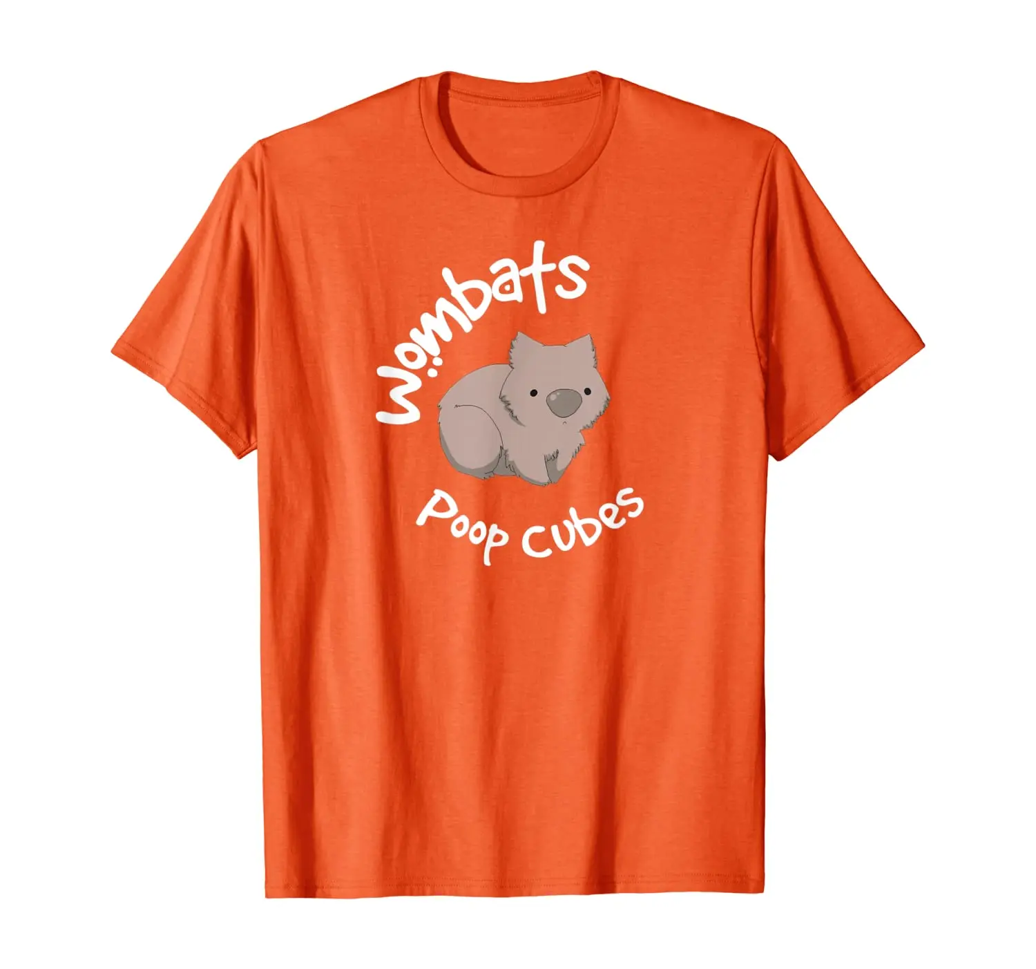 

Wombats Poop Cubes T Shirt - Funny Australia Tee