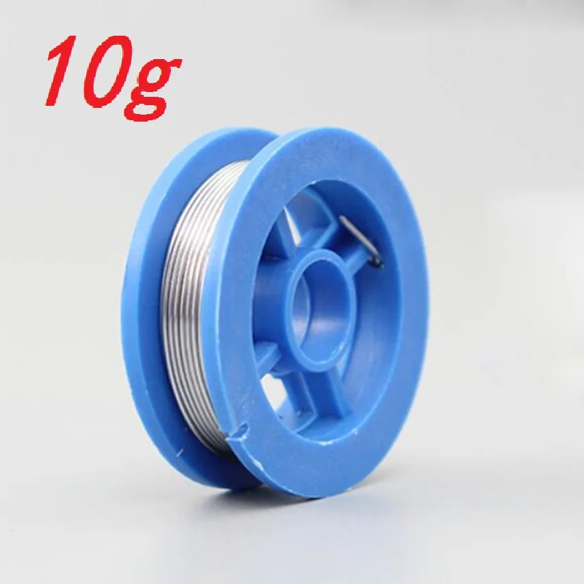 

2018 HOT 1pcs 100g 0.6/0.8/1/1.2 63/37 FLUX 2.0% 45FT Tin Lead Tin Wire Melt Rosin Core Solder Soldering Wire Roll No-clean