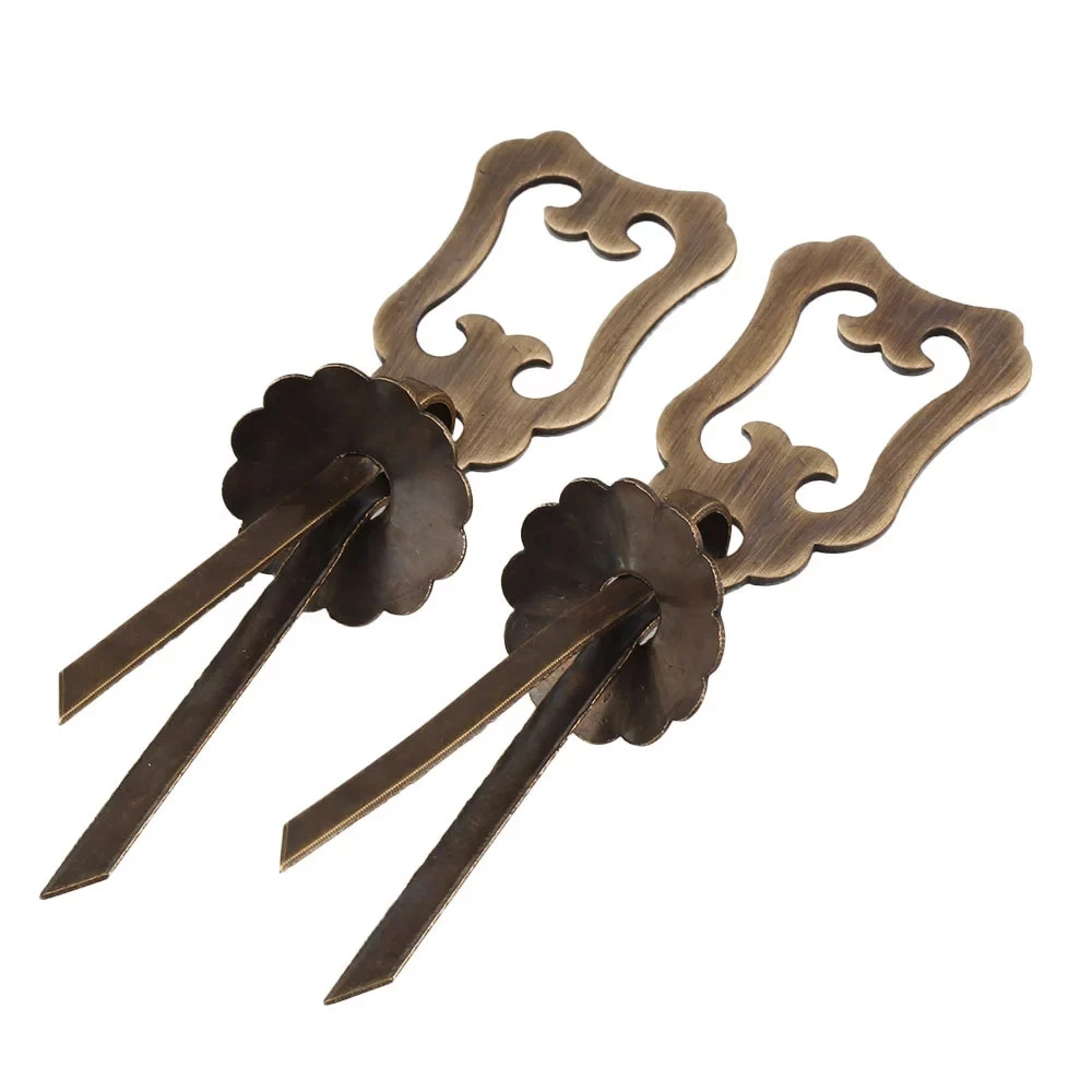 Бронзовая латунная шкатулка для ювелирных изделий фурнитура с u-образной ручкой 2