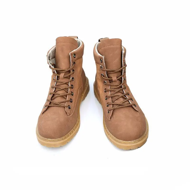 Мужские повседневные ботинки с высоким берцем в британском стиле модная мужская